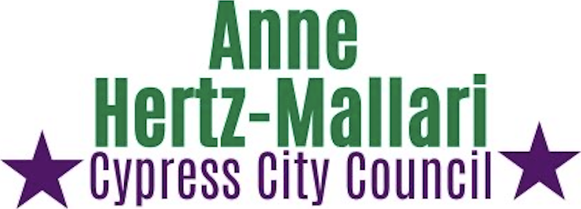 Anne Hertz-Mallari for Cypress City Council
